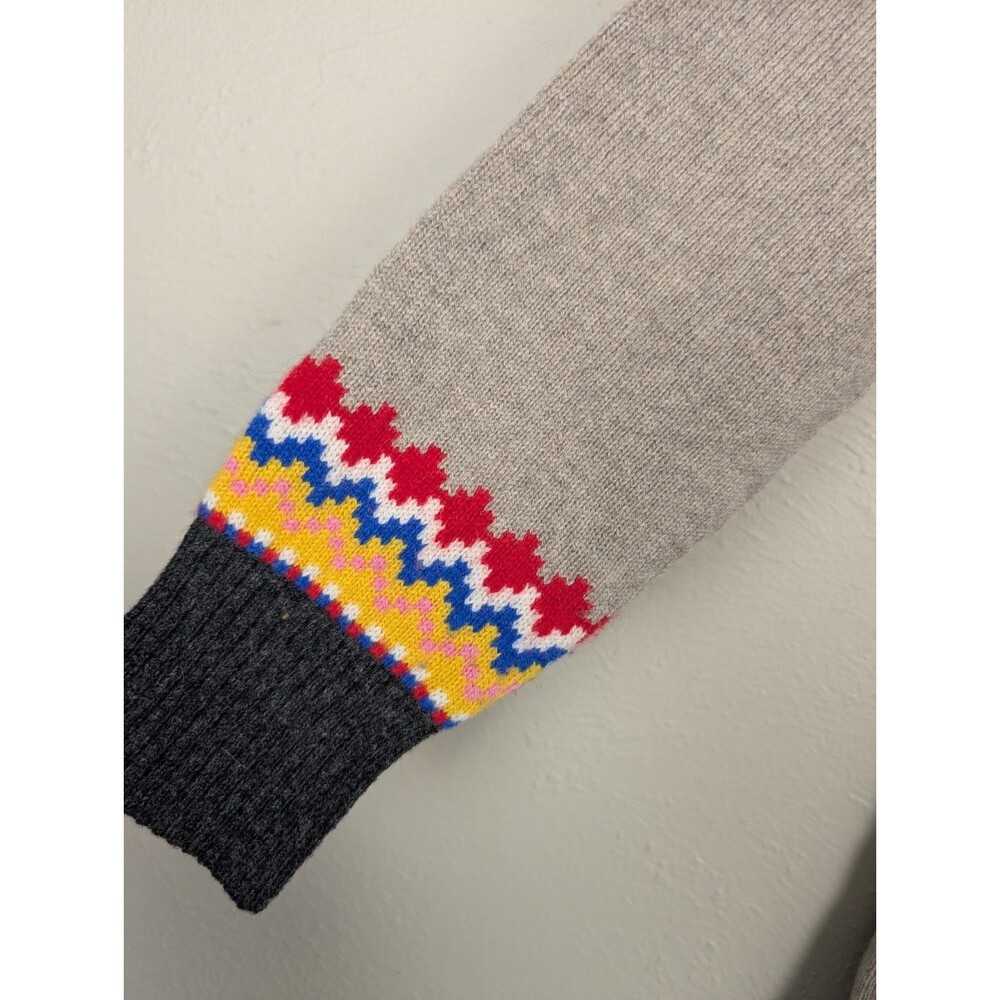 Boden Millie Fair Isle Knitted Sweater Dress - Picture 5 of 8